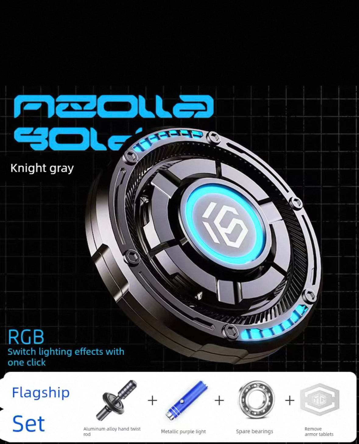 2 in 1 spinner and push coin