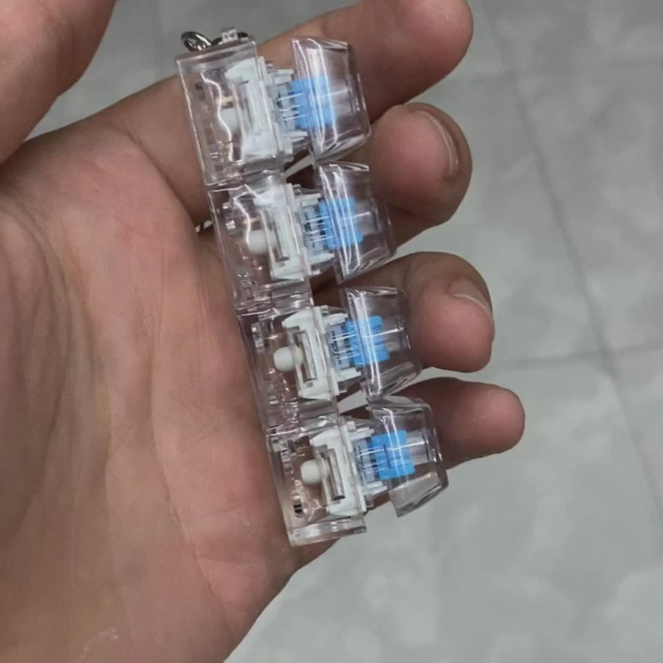 transparent keyboard without light